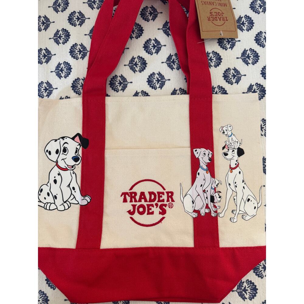 Disney Dalmations Custom Made Trader Joes Mini Tote